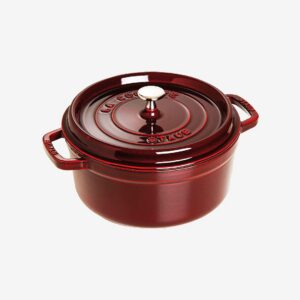Staub – Gryta La Cocotte rund 24 cm, 3,8 l – Röd – Grytor & kastruller – Från Homeroom