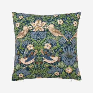 Svanefors – Kuddfodral Vilja – Blå – Prydnadskuddar & kuddfodral – Från Homeroom