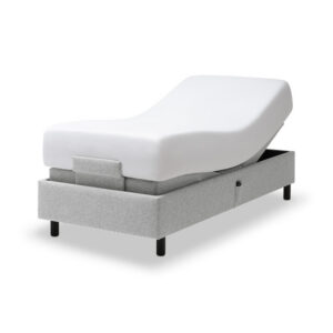 Tempur Box Spring Pro Luxe Ställbar Säng 160×210 Stone