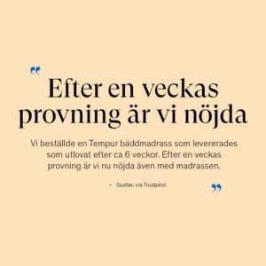 Tempur Pro Plus 8cm Bäddmadrass 120×200