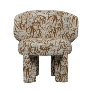 UPKE Fåtölj Natur/Brun