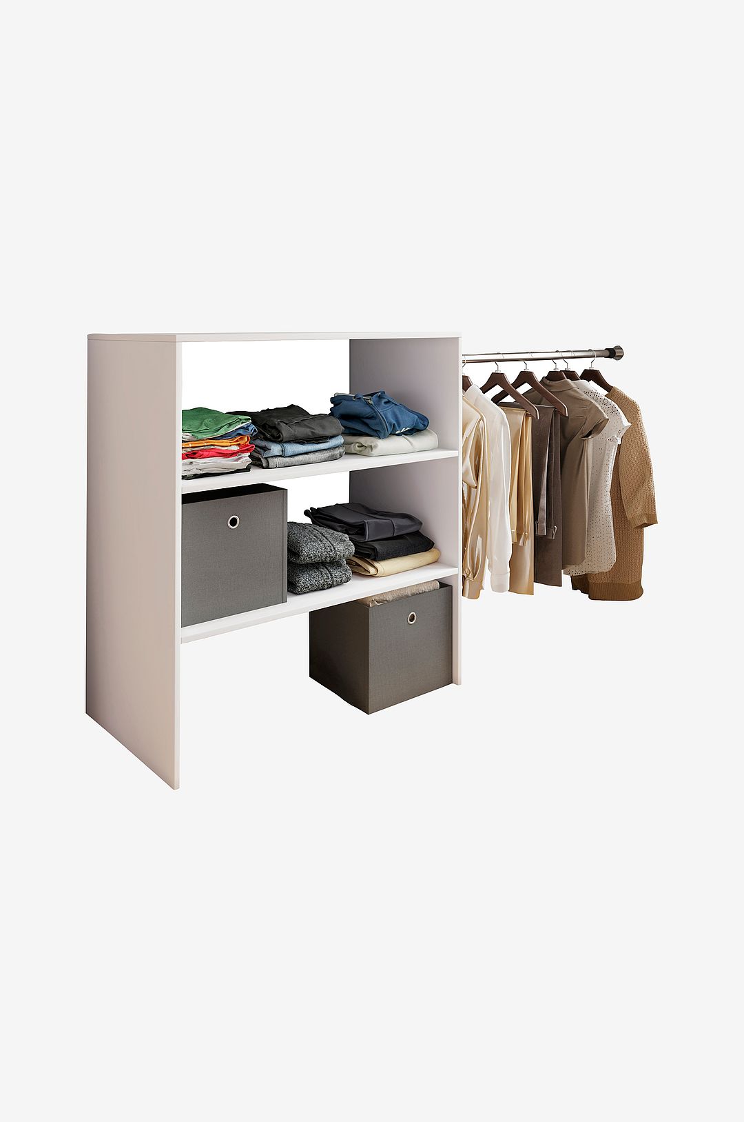 VCM – Klädhängare Dacho 1 Rod – Vit – Hyllor & förvaring – Från Homeroom