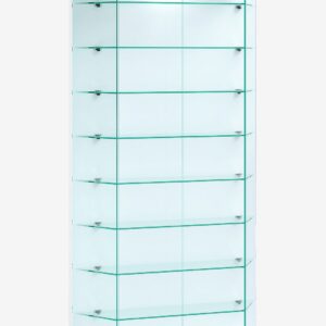 VCM – Vcm Fristående vitrinskåp Cenila Xl – Vit – Skåp – Från Homeroom