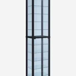 VCM – Vcm Golvstående vitrinskåp Kavisa Xxl – Svart – Skåp – Från Homeroom