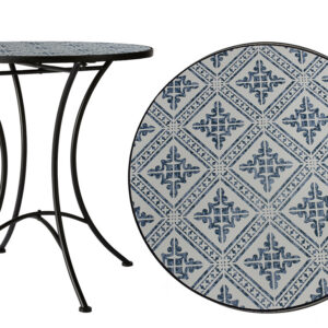 VENICE Bord Vit/Blå