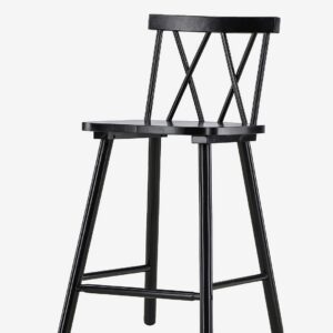 VIND – Barstol Mollöström 2-pack – Svart – Barstolar & pallar – Från Homeroom