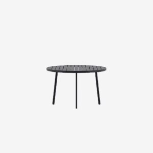Venture Home – Giardini runt matbord – Svart – Matbord utomhus – Från Homeroom