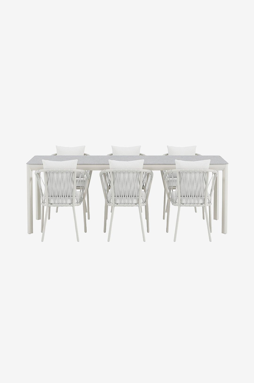 Venture Home – Lino Matbord med Linos Stol – Vit – Matgrupper – Från Homeroom
