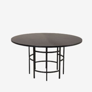 Venture Home – Matbord Copenhagen, Diameter 140 cm – Svart – Matbord – Från Homeroom