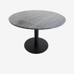 Venture Home – Matbord, Estelle Dia 106 cm – Svart – Matbord – Från Homeroom