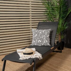 Venture Home – Solsäng Mexico 2-pack – Svart – Solstolar & solsängar – Från Homeroom