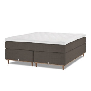 Viking Adelsö Kontinentalsäng 210×210 Ash Brown