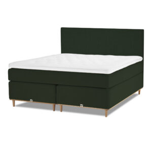 Viking Adelsö Kontinentalsäng 210×210 Forrest Green