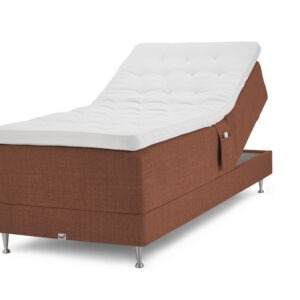 Viking Björkö DuoFlex Ställbar Säng 120×200 Rusty Red