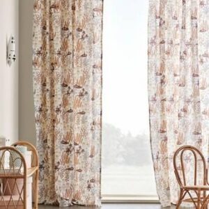 WATERS multifunktionsgardin 2-pack Rosa