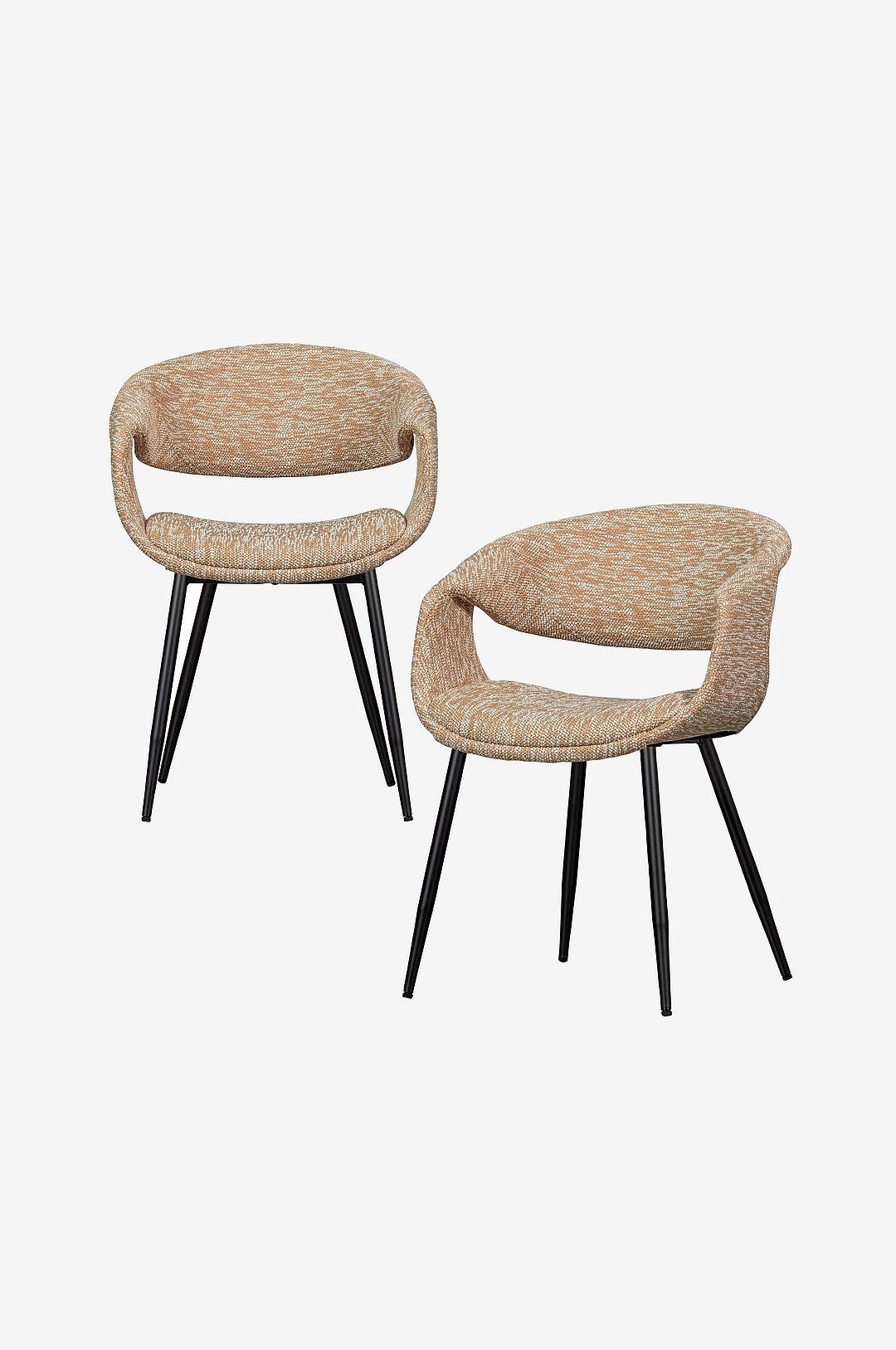 WOOOD – Yossi matstol – set om 2 – Beige – Stolar – Från Homeroom