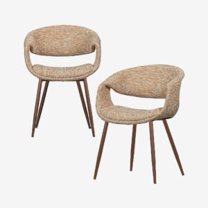 WOOOD – Yossi matstol – set om 2 – Beige – Stolar – Från Homeroom