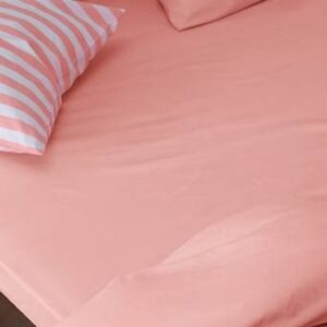 ZACK dra-på-lakan – ekologisk Korallrosa