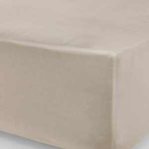 ZACK dra-på-lakan, hög madrass – ekologisk Beige