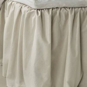 ZACK volangsängkappa 60 cm – ekologisk Beige