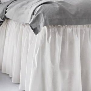 ZACK volangsängkappa 60 cm – ekologisk Vit