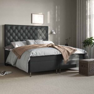 24SJU Skymning Komfort Premium Plus Kontinentalsäng 160x200 Antracit