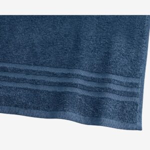 Borganäs of Sweden - Basic Frotté 2-pack - Blå - Badlakan - Från Homeroom
