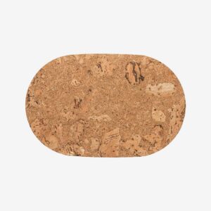 COSTA NOVA - Bordsunderlägg oval 4-pack - Brun - Löpare & tabletter - Från Homeroom