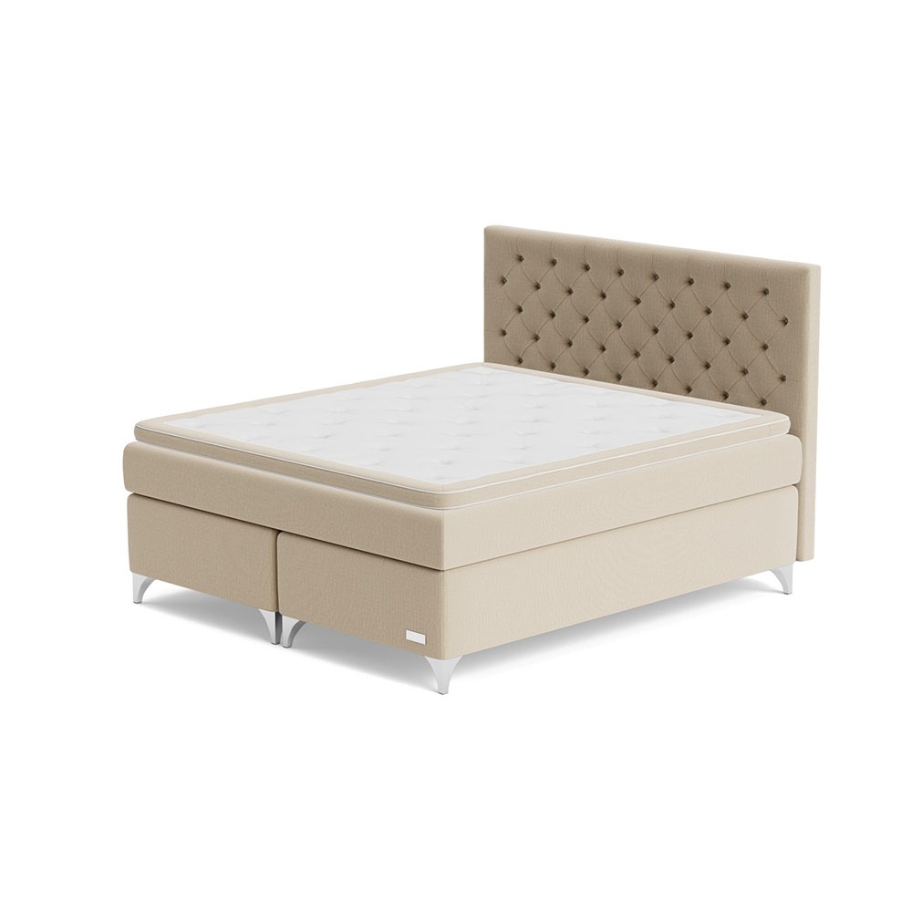 Carpe Diem Beds Skaftö Kontinentalsäng 180x200 Ull / Beige