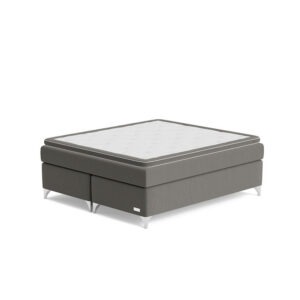 Carpe Diem Beds Skaftö Kontinentalsäng 90x210 Ull / Mörkgrå