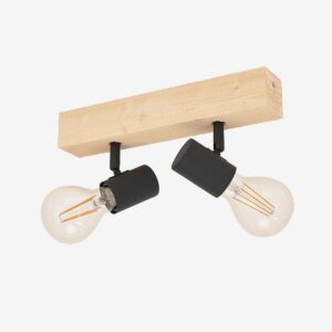 EGLO - Spotlight Townshend 3 2-Light - Brun - Spotlights - Från Homeroom
