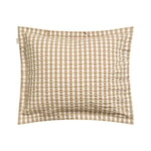 Gant Rutigt Bäckebölja Örngott 50x60 Oat Beige