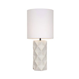 HAZEL Bordslampa Vit/Vit