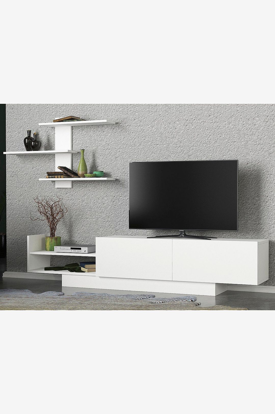 Hanah Home - Mediabänk Egemen - Brun - TV-bänkar & mediabänkar - Från Homeroom