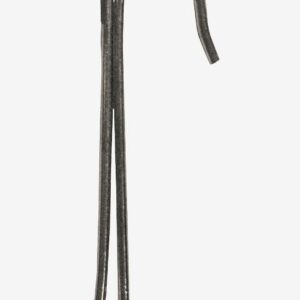 Hasta - 1 fingerkrok öglekrok - Silver - Gardintillbehör - Från Homeroom
