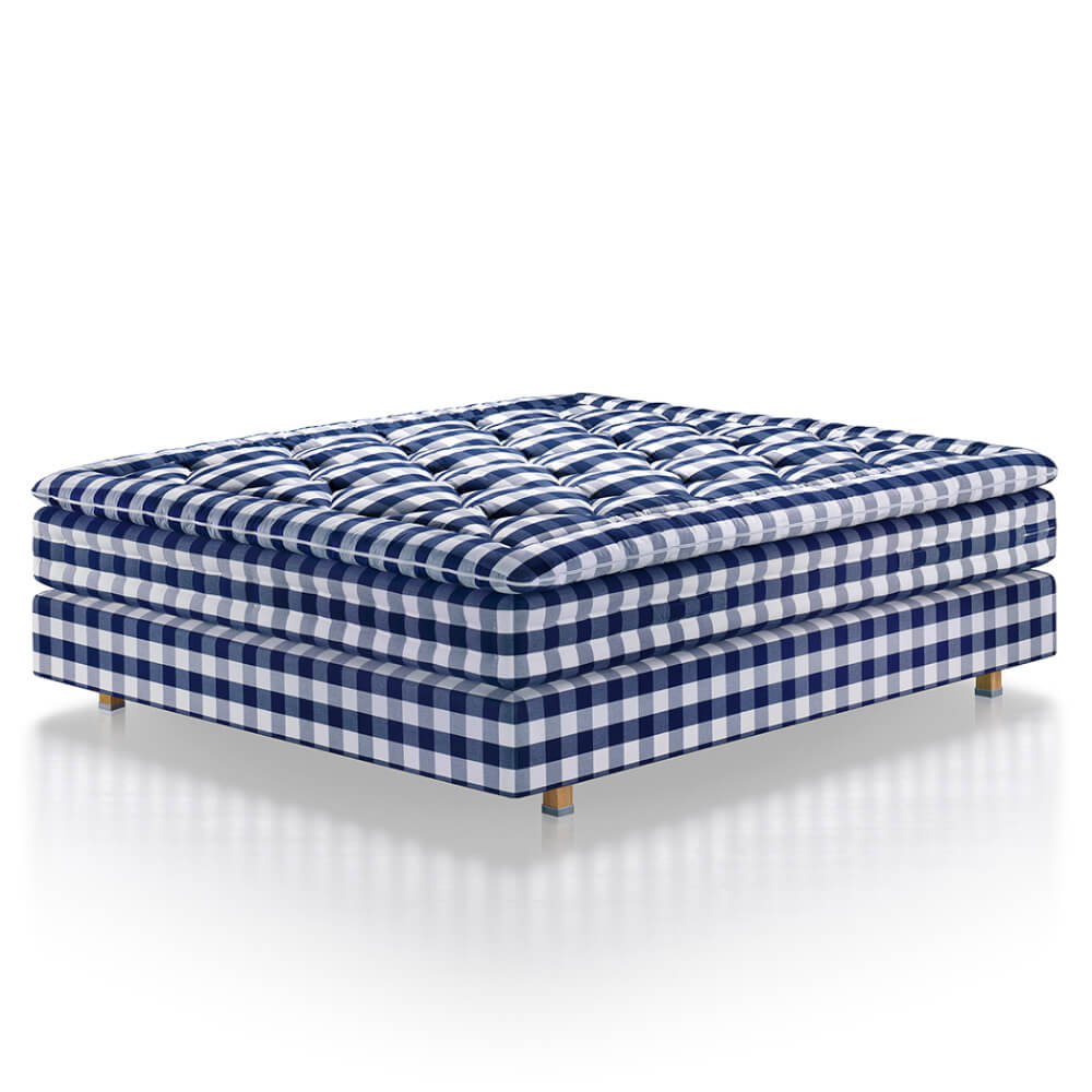 Hästens Eala Kontinentalsäng 120x200 Blue Check