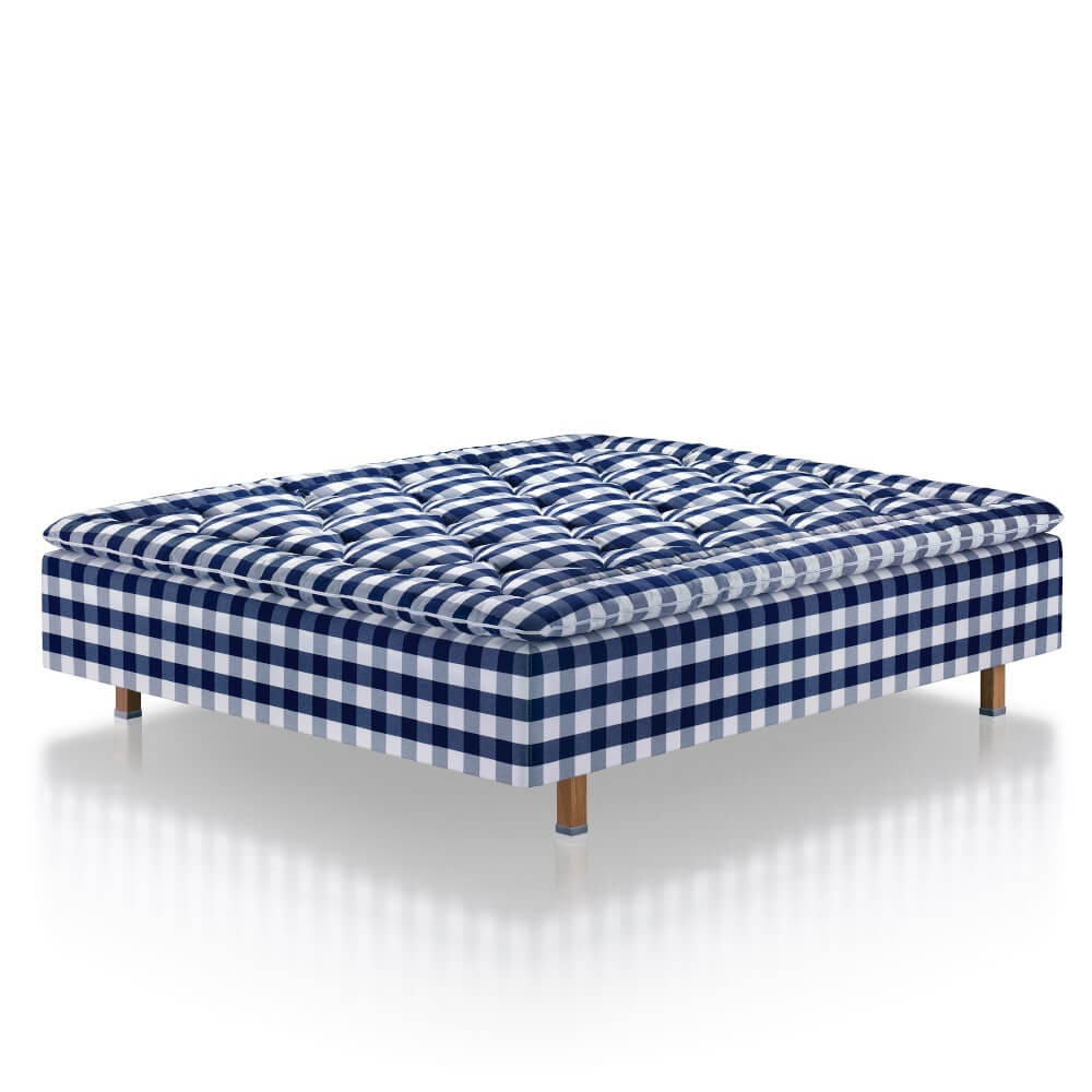 Hästens Excel Ramsäng 180x200 Blue Check