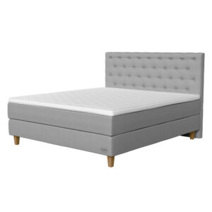 Jensen Ambassadör Limited Kontinentalsäng 180x200 186 Ljusgrå