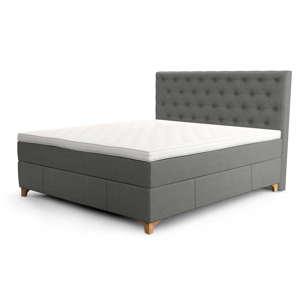 Jensen Supreme Kontinentalsäng 140x200 320 Oyster Grey