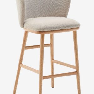 Kave Home - Barstol - ciselia 2-pack - Beige - Barstolar & pallar - Från Homeroom