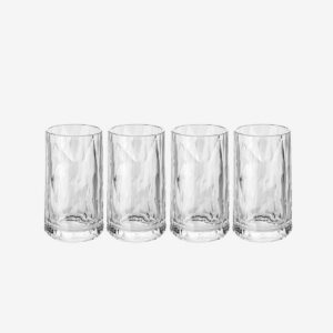 Koziol - Snapsglas/Shotglas 4-pack Club No. 7 40 ml - Transparent - Drinkglas & shotglas - Från Homeroom
