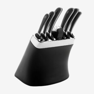 Robert Welch - Svart knivblockset 8P och knivslip Signature - Svart - Köksknivar & tillbehör - Från Homeroom