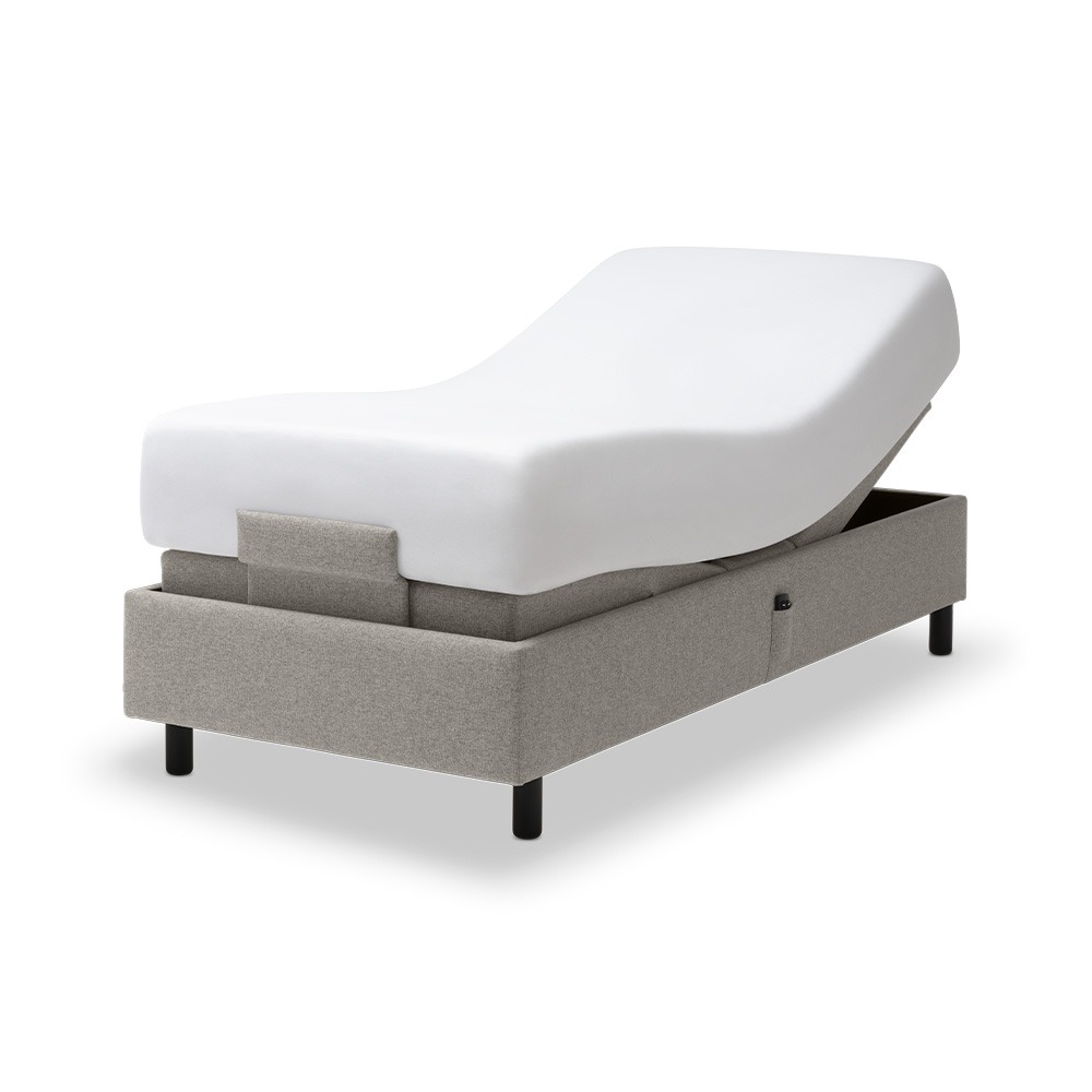 Tempur Box Spring Pro Plus Ställbar Säng 160x200 Warm Stone