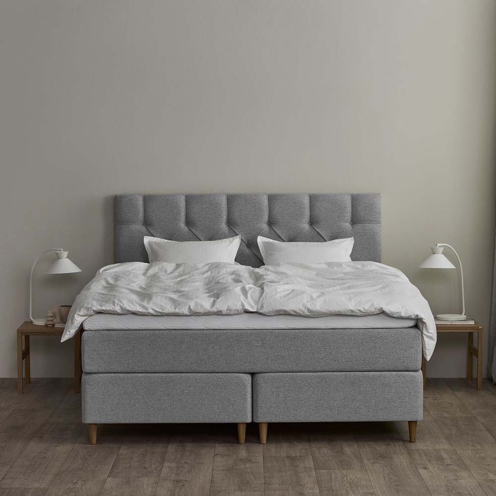 Tempur Promise Plus SmartCool Kontinentalsäng 180x200 Dark Stone