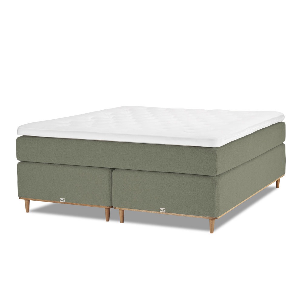 Viking Adelsö Kontinentalsäng 140x200 Sage Green