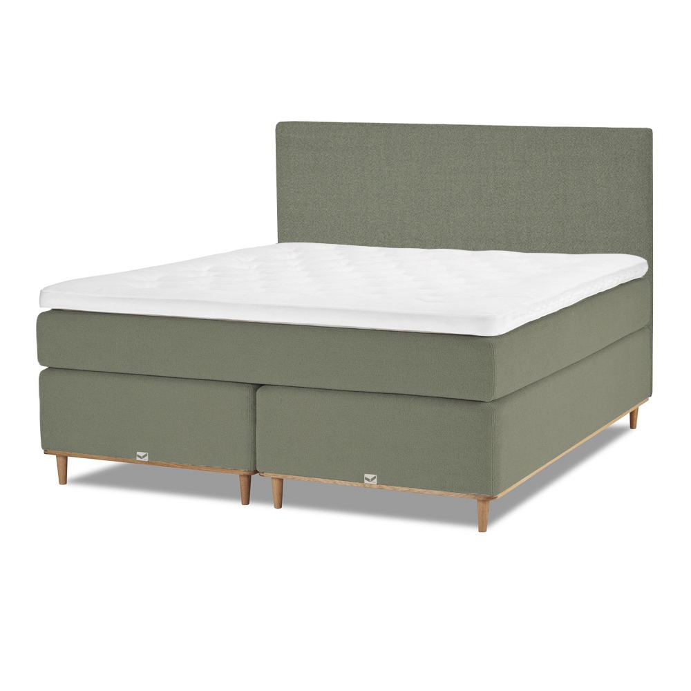 Viking Adelsö Kontinentalsäng 180x200 Sage Green