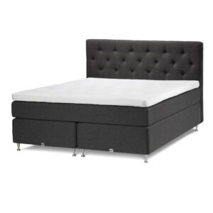 Viking Björkö Kontinentalsäng 210x210 Midnight Black