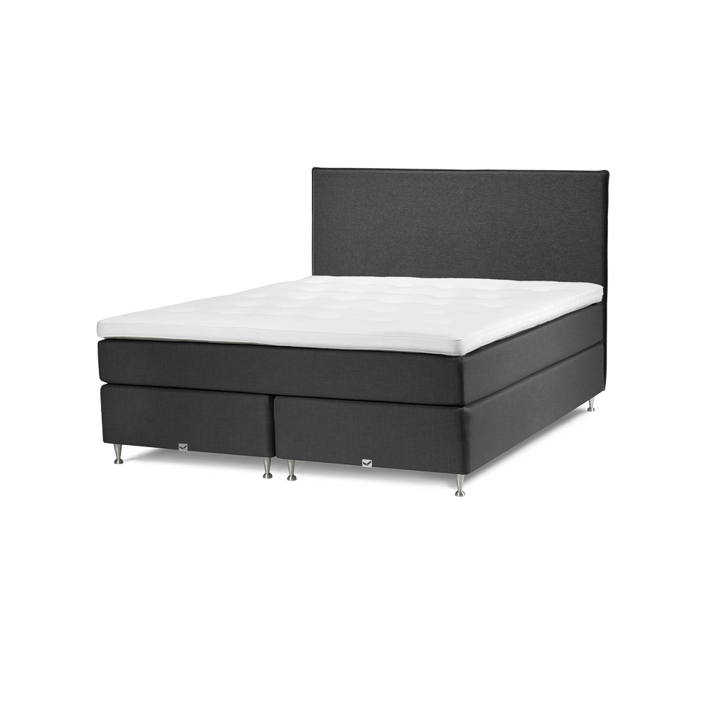 Viking Ekerö Kontinentalsäng 160x210 Midnight Black