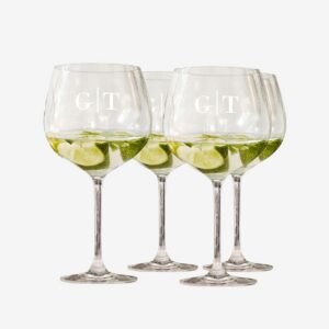 Zelected by Houze - Gin&Tonic Glas Manhattan 4-pack - Transparent - Drinkglas & shotglas - Från Homeroom
