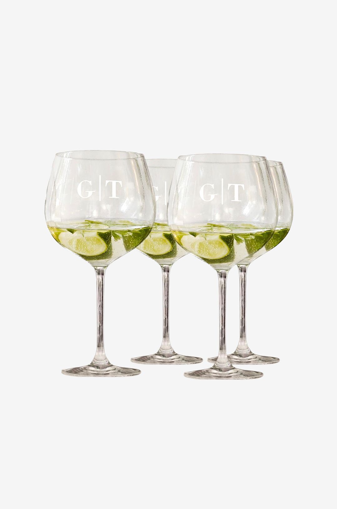 Zelected by Houze - Gin&Tonic Glas Manhattan 4-pack - Transparent - Drinkglas & shotglas - Från Homeroom